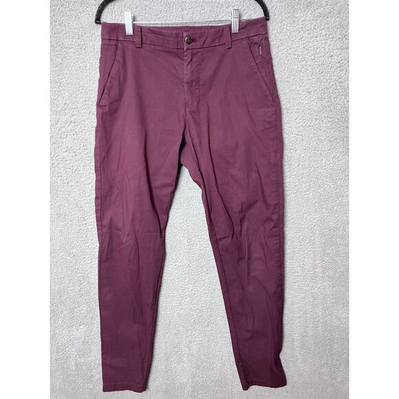 lululemon athletica Other - Lululemon Pants Mens 30x33 Red Commission‎ Classic Swift Cotton Performance